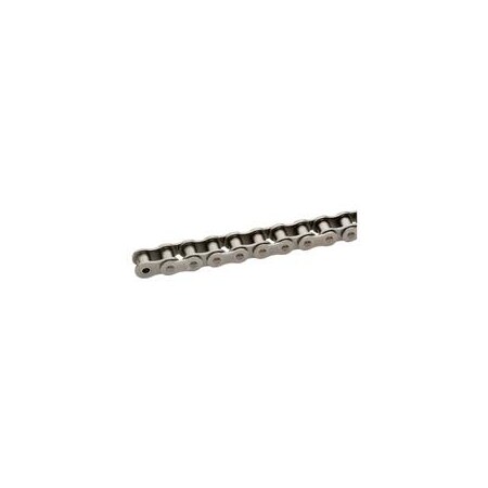 Tsubaki Chain 10Ft 1/2In 0.312In 0.312In 304 Sst Pk, 40SSRB 40SSRB